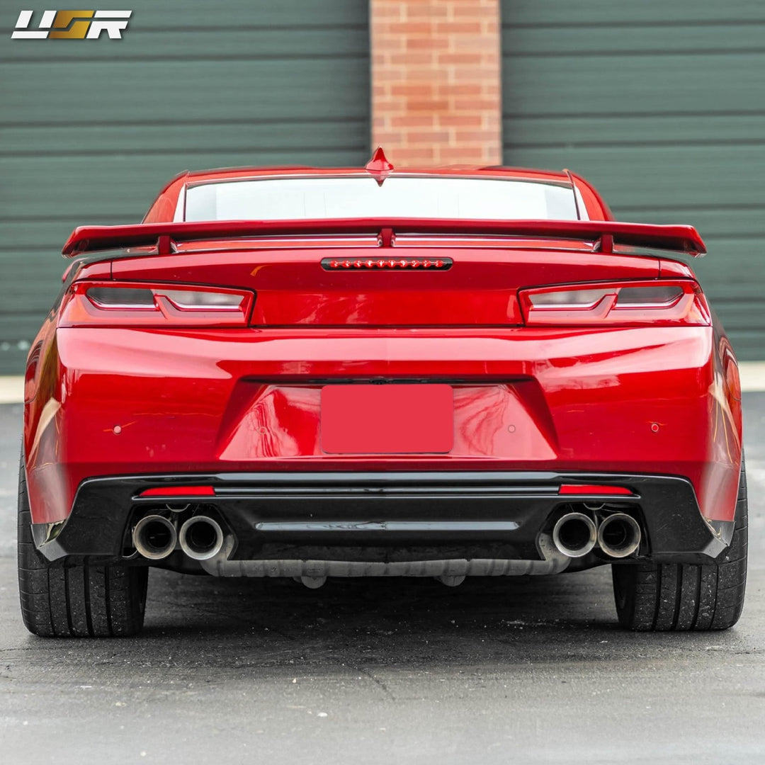 2016-2018 Chevy Camaro Smoke Lens Darkened Rear LED 3rd Brake Light with F1 Flash Option
