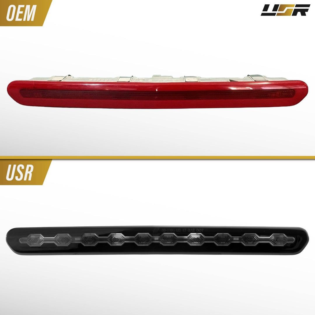 2016-2018 Chevy Camaro Smoke Lens Darkened Rear LED 3rd Brake Light with F1 Flash Option