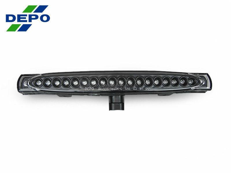 1997 - 2004 Chevy Corvette C5 Crystal Smoke Red LED 3RD Brake Light