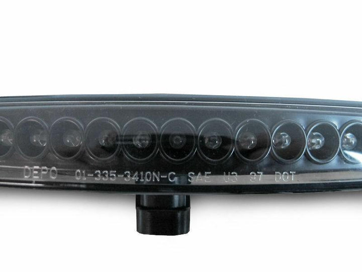 1997 - 2004 Chevy Corvette C5 Crystal Smoke Red LED 3RD Brake Light