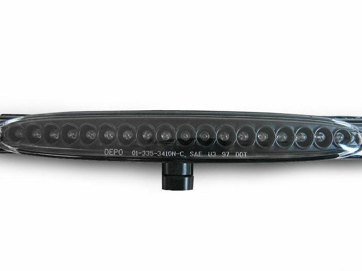 1997 - 2004 Chevy Corvette C5 Crystal Smoke Red LED 3RD Brake Light