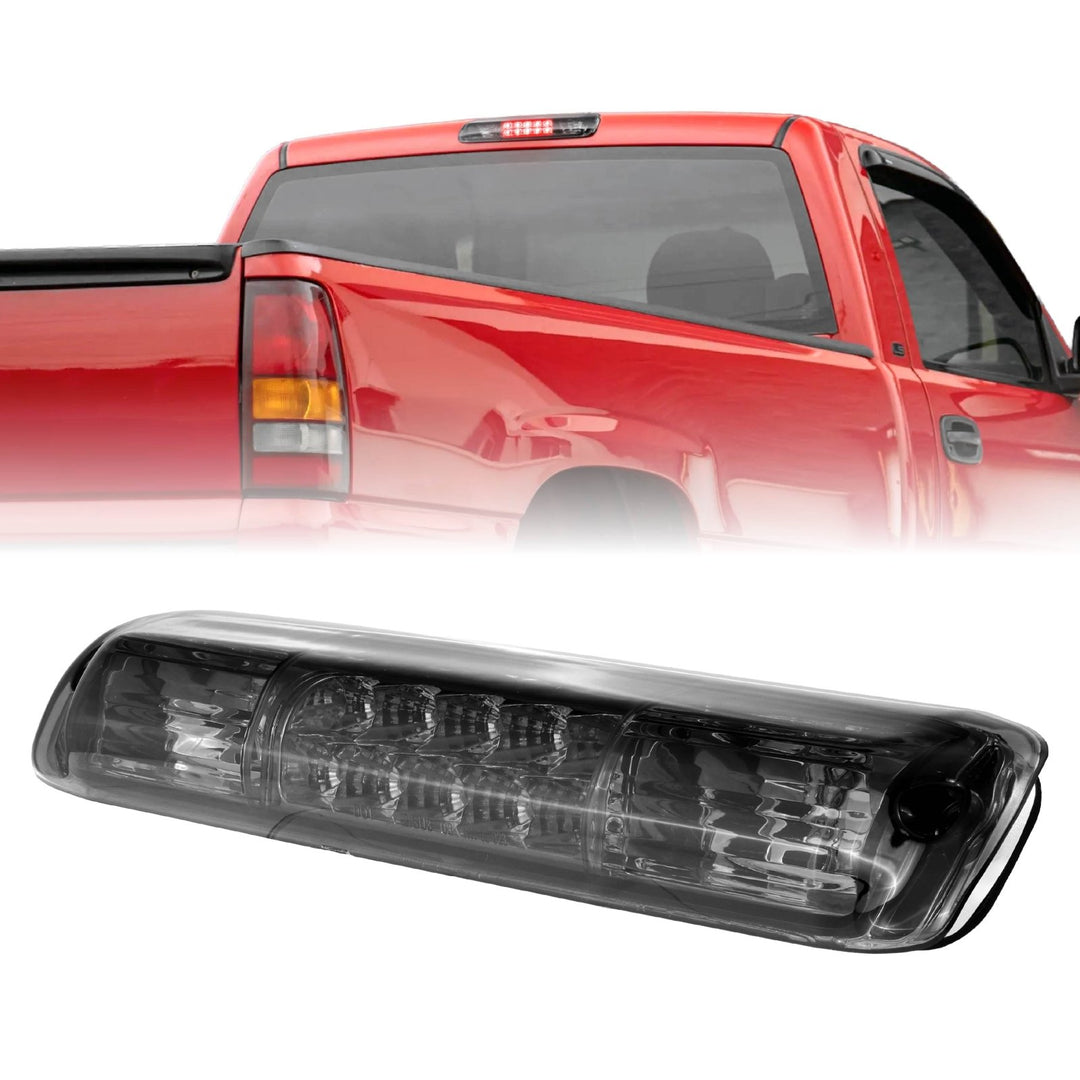 1992 1993 1994 1995 1996 1997 1998 1999 2000 2001 2002 2003 2004 2005 2006 Chevy Silverado Crystal Smoke LED 3rd Brake Light