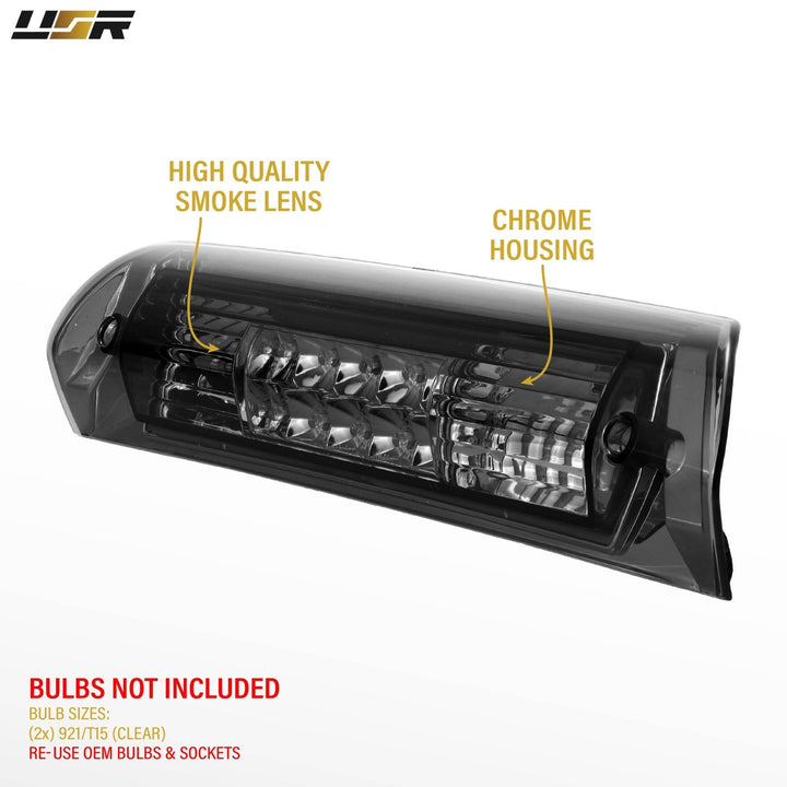 2002 2003 2004 2005 2006 2007 2008 Dodge Ram Crystal Smoke LED 3rd Brake Light