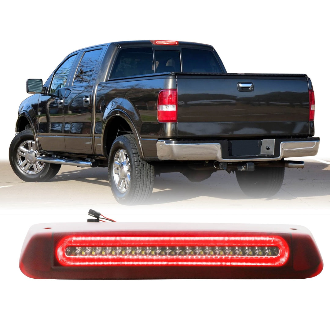 2004 2005 2006 2007 2008 Ford F150 2 in 1 Red/Clear or Smoke 3rd Brake Light LED Bar with White LED Cargo Lamp 
#lens-color_red-clear-lens