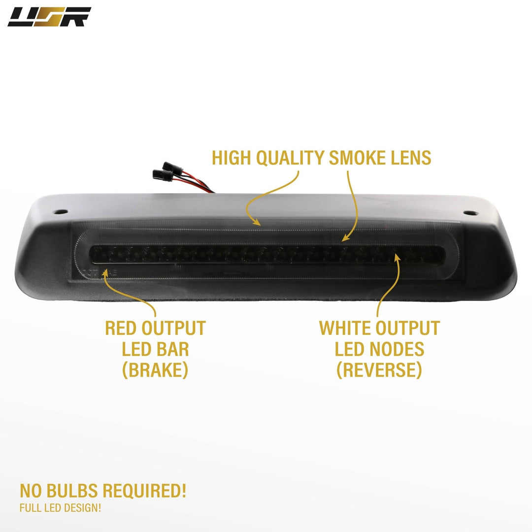 2004 2005 2006 2007 2008 Ford F150 2 in 1 Red/Clear or Smoke 3rd Brake Light LED Bar with White LED Cargo Lamp 
#lens-color_smoke-lens