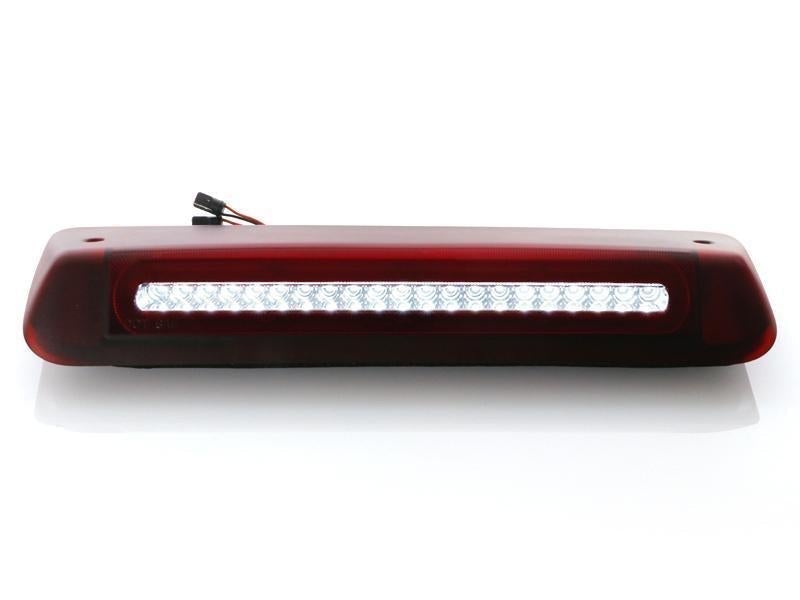 2004 - 2008 Ford F150 / F150 Pickup Truck 2 in 1 Red/Clear or Smoke 3rd Brake Light LED Bar with White LED Cargo Lamp