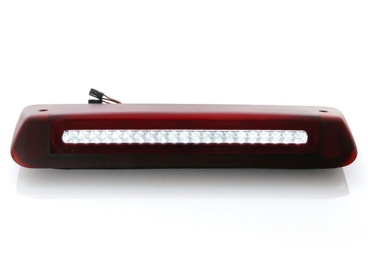 2004 - 2008 Ford F150 / F150 Pickup Truck 2 in 1 Red/Clear or Smoke 3rd Brake Light LED Bar with White LED Cargo Lamp
