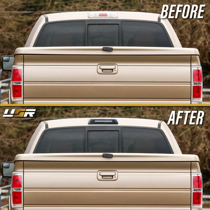 2009 2010 2011 2012 2013 2014 Ford F150 2 in 1 Red/Clear or Smoke 3rd Brake Light LED Bar with White LED Cargo Lamp 
#lens-color_smoke-lens