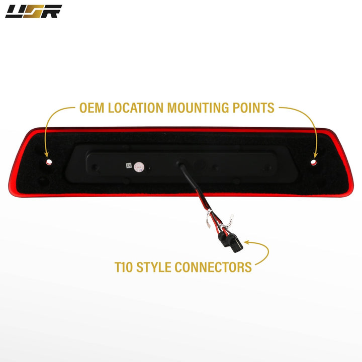 2009 2010 2011 2012 2013 2014 Ford F150 2 in 1 Red/Clear or Smoke 3rd Brake Light LED Bar with White LED Cargo Lamp 
#lens-color_red-clear-lens