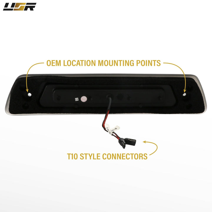 2009 2010 2011 2012 2013 2014 Ford F150 2 in 1 Red/Clear or Smoke 3rd Brake Light LED Bar with White LED Cargo Lamp 
#lens-color_smoke-lens