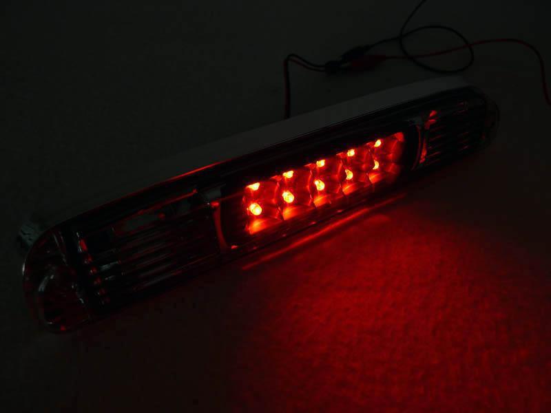 1993 - 2014 Ford F250/F350 / Ford Ranger Smoke Lens Red LED 3rd Brake Light