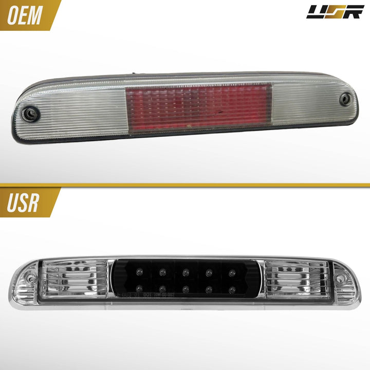 1999 2000 2001 2002 2003 2004 2005 2006 2007 2008 2009 2010 2011 2012 2013 2014 Ford F250 / F350 / Ford Ranger Smoke Lens Red LED 3rd Brake Light