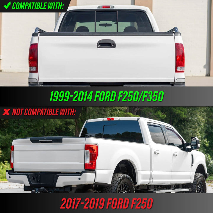 1999 2000 2001 2002 2003 2004 2005 2006 2007 2008 2009 2010 2011 2012 2013 2014 Ford F250 / F350 / Ford Ranger Smoke Lens Red LED 3rd Brake Light