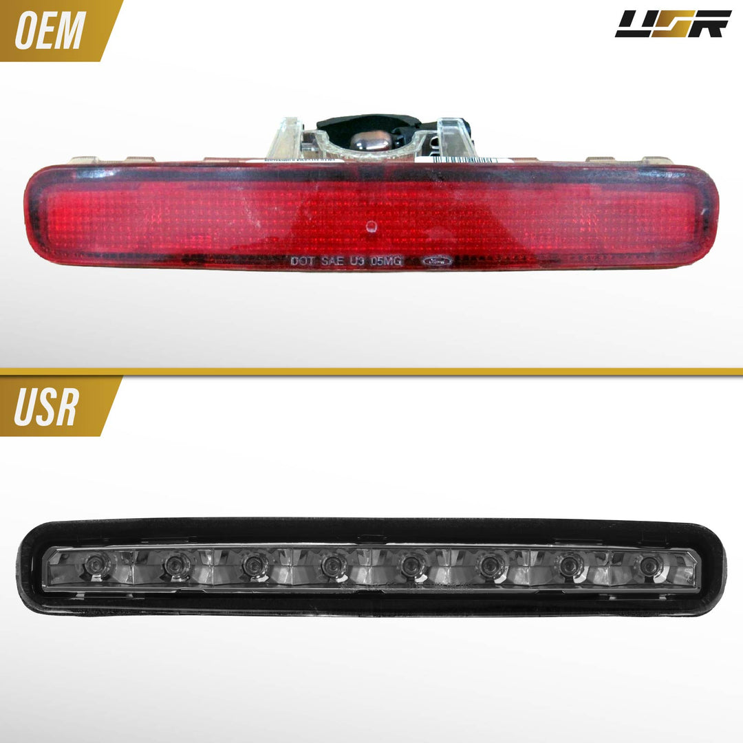 2005 - 2009 Ford Mustang Chrome Smoke LED Rear 3rd Brake Light
