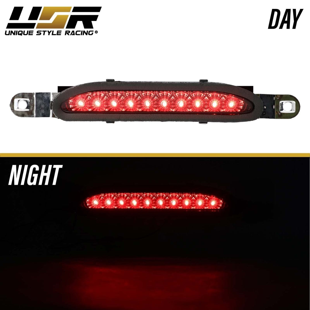 1994 - 1998 Ford Mustang V6 GT Smoke Lens Red LED Rear 3rd Brake Tail Light