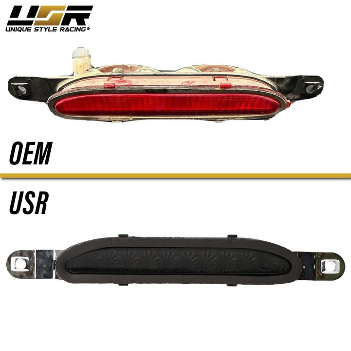 1994 - 1998 Ford Mustang V6 GT Smoke Lens Red LED Rear 3rd Brake Tail Light