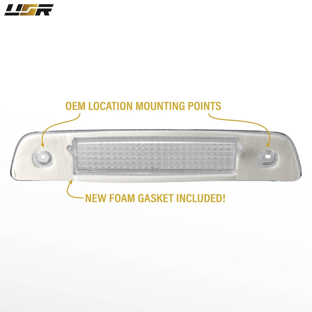 1996 1997 1998 1999 2000 2001 2002 Toyota 4Runner Clear, Smoke or Red Lens 3rd Brake Light

#lens-color_clear-lens
