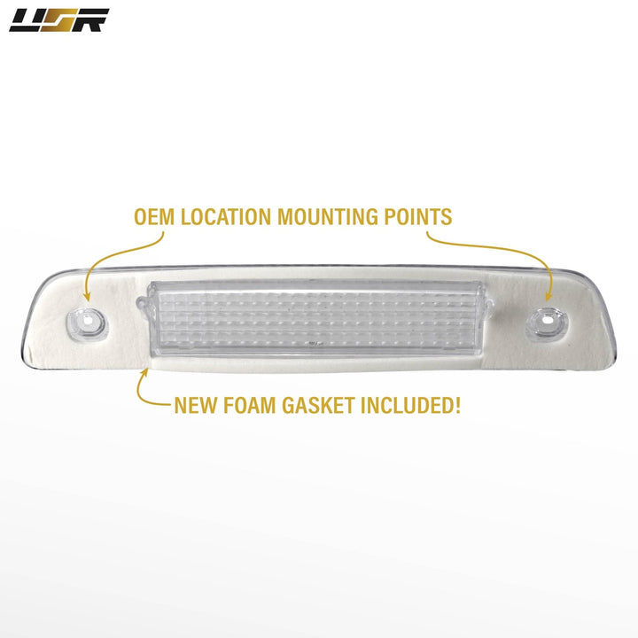 1996 1997 1998 1999 2000 2001 2002 Toyota 4Runner Clear, Smoke or Red Lens 3rd Brake Light

#lens-color_clear-lens