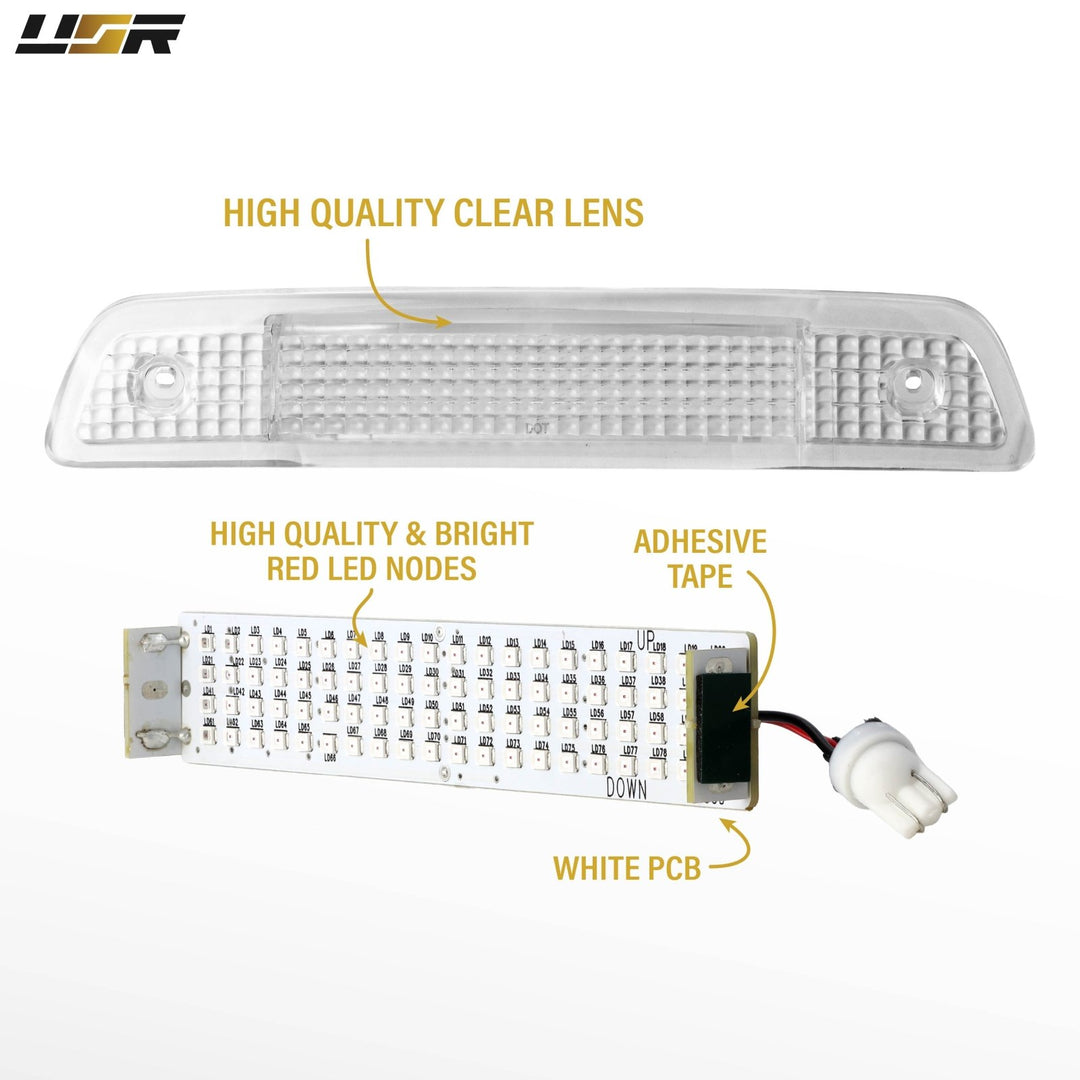 1996 1997 1998 1999 2000 2001 2002 Toyota 4Runner Clear, Smoke or Red Lens 3rd Brake Light

#lens-color_clear-lens-led