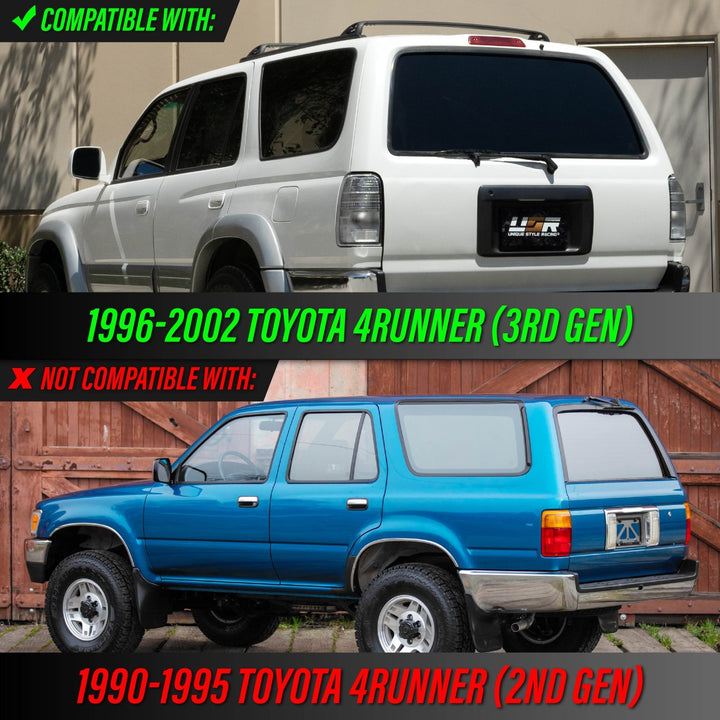 1996 1997 1998 1999 2000 2001 2002 Toyota 4Runner Clear, Smoke or Red Lens 3rd Brake Light

#lens-color_red-lens