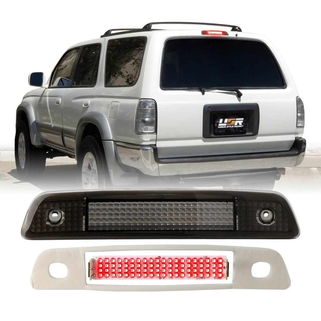 1996 1997 1998 1999 2000 2001 2002 Toyota 4Runner Clear, Smoke or Red Lens 3rd Brake Light

#lens-color_smoke-lens-led