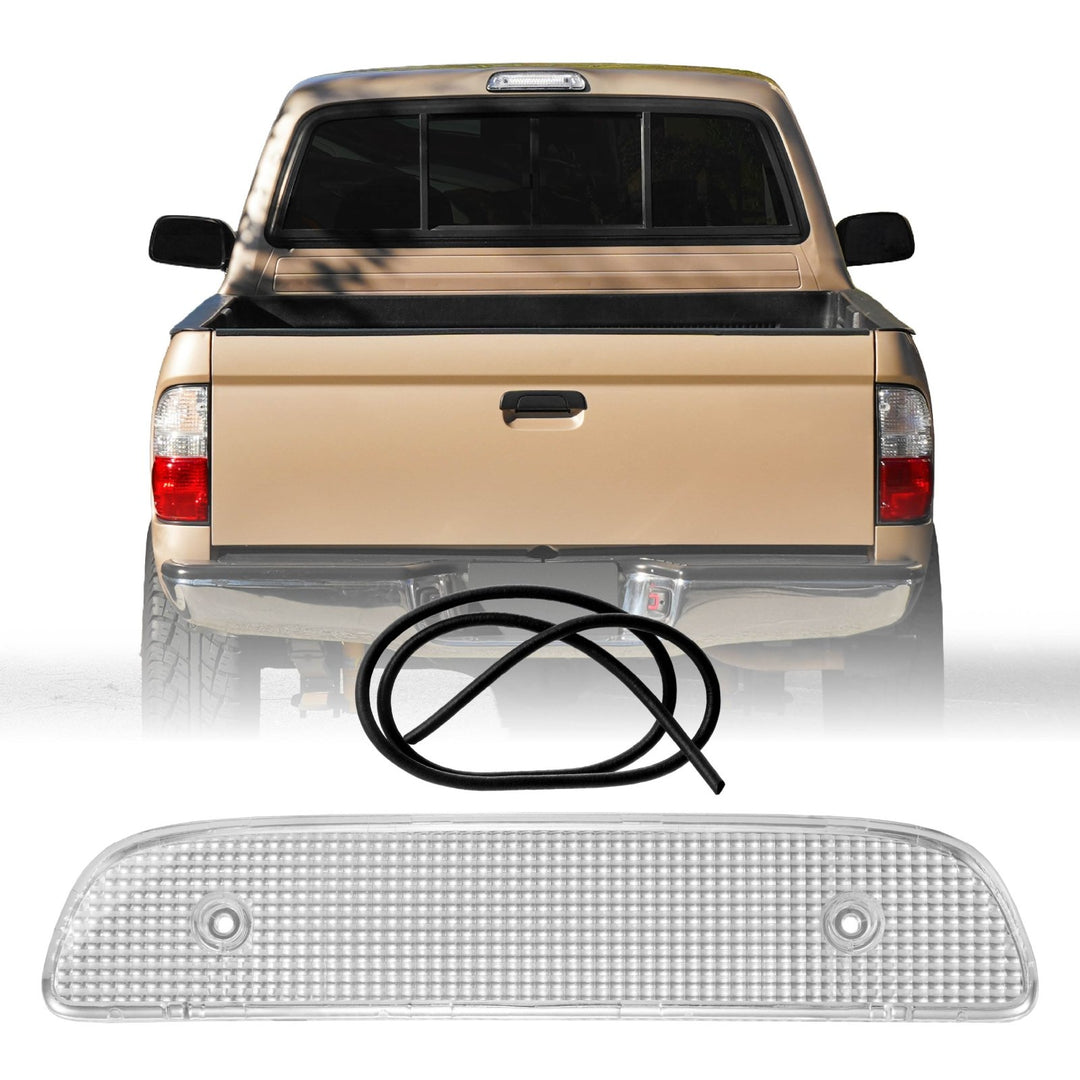 1995 1996 1997 1998 1999 2000 2001 2002 2003 2004 Toyota Tacoma Clear, Smoke or Red Lens 3rd Brake Light with Gasket

#lens-color_clear-lens