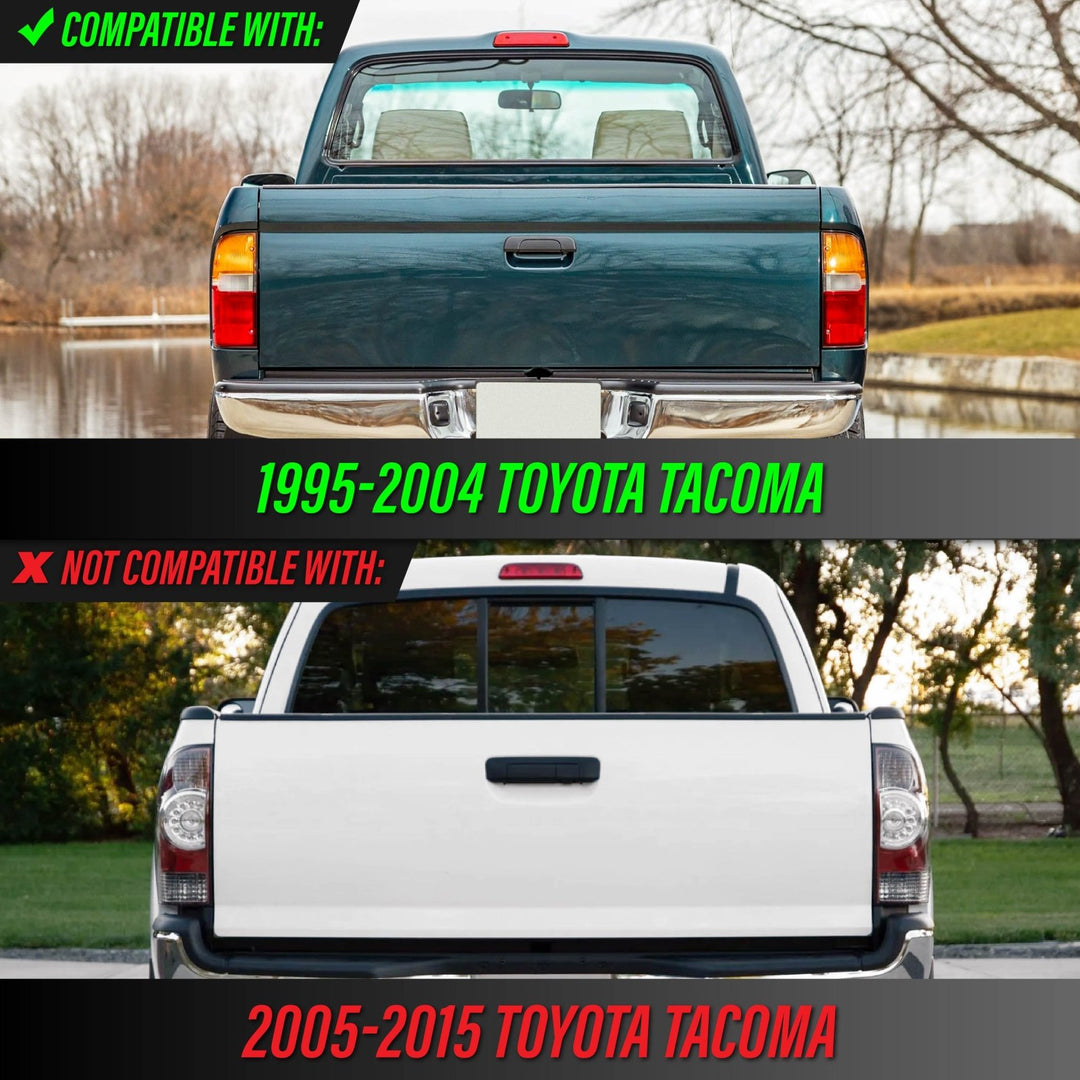 1995 1996 1997 1998 1999 2000 2001 2002 2003 2004 Toyota Tacoma Clear, Smoke or Red Lens 3rd Brake Light with Gasket

#lens-color_clear-lens