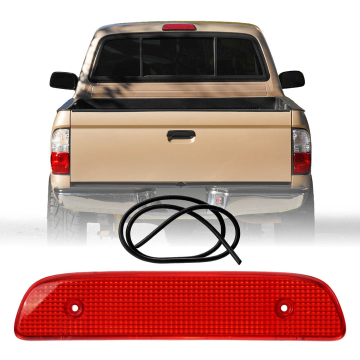 1995 1996 1997 1998 1999 2000 2001 2002 2003 2004 Toyota Tacoma Clear, Smoke or Red Lens 3rd Brake Light with Gasket

#lens-color_red-lens