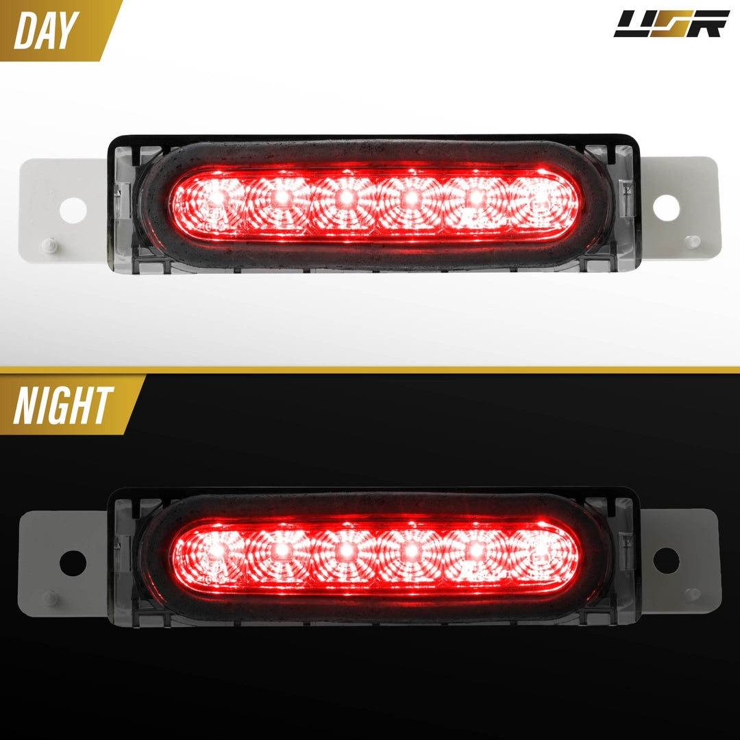 1990 - 1997 Mazda Miata MX5 / Mk1 OE Replacement Smoke Lens Red LED 3rd Brake Light