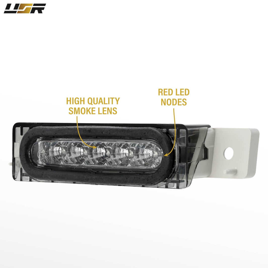 1990 - 1997 Mazda Miata MX5 / Mk1 OE Replacement Smoke Lens Red LED 3rd Brake Light