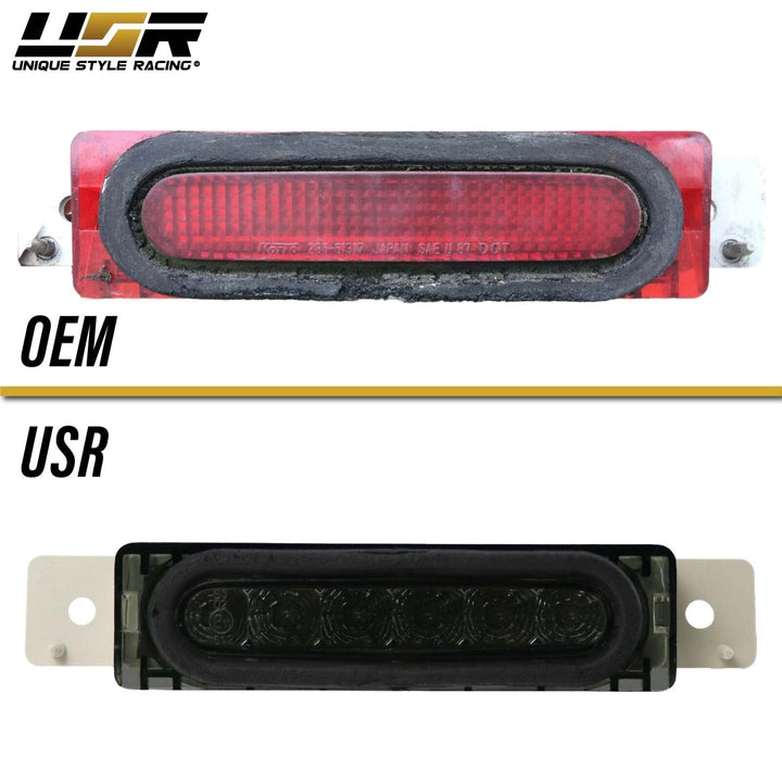 1990 - 1997 Mazda Miata MX5 MX5 Mk1 OE Replacement LED Smoke Lens 3rd Brake Light