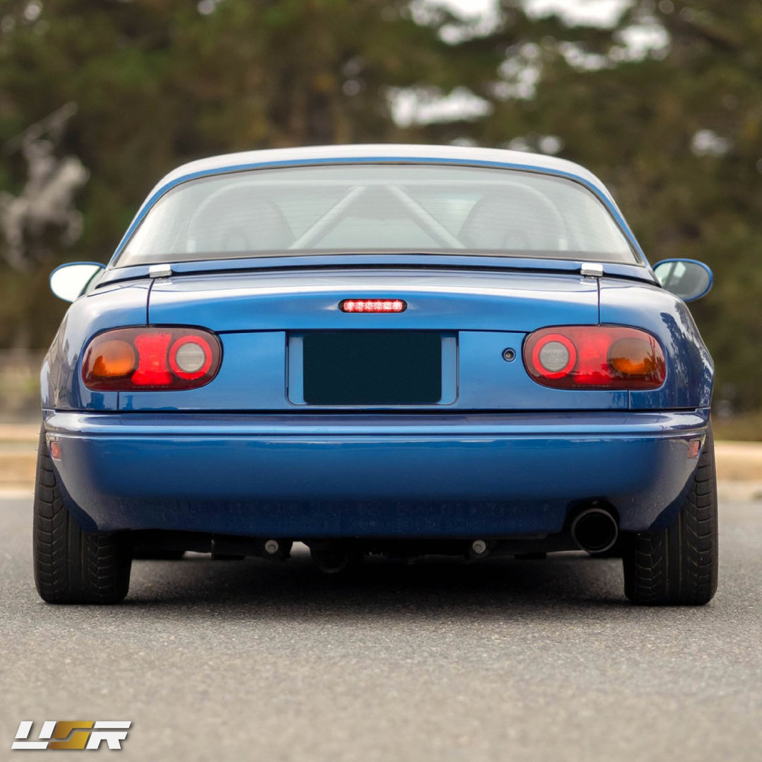 1990 - 1997 Mazda Miata MX5 / Mk1 OE Replacement Smoke Lens Red LED 3rd Brake Light