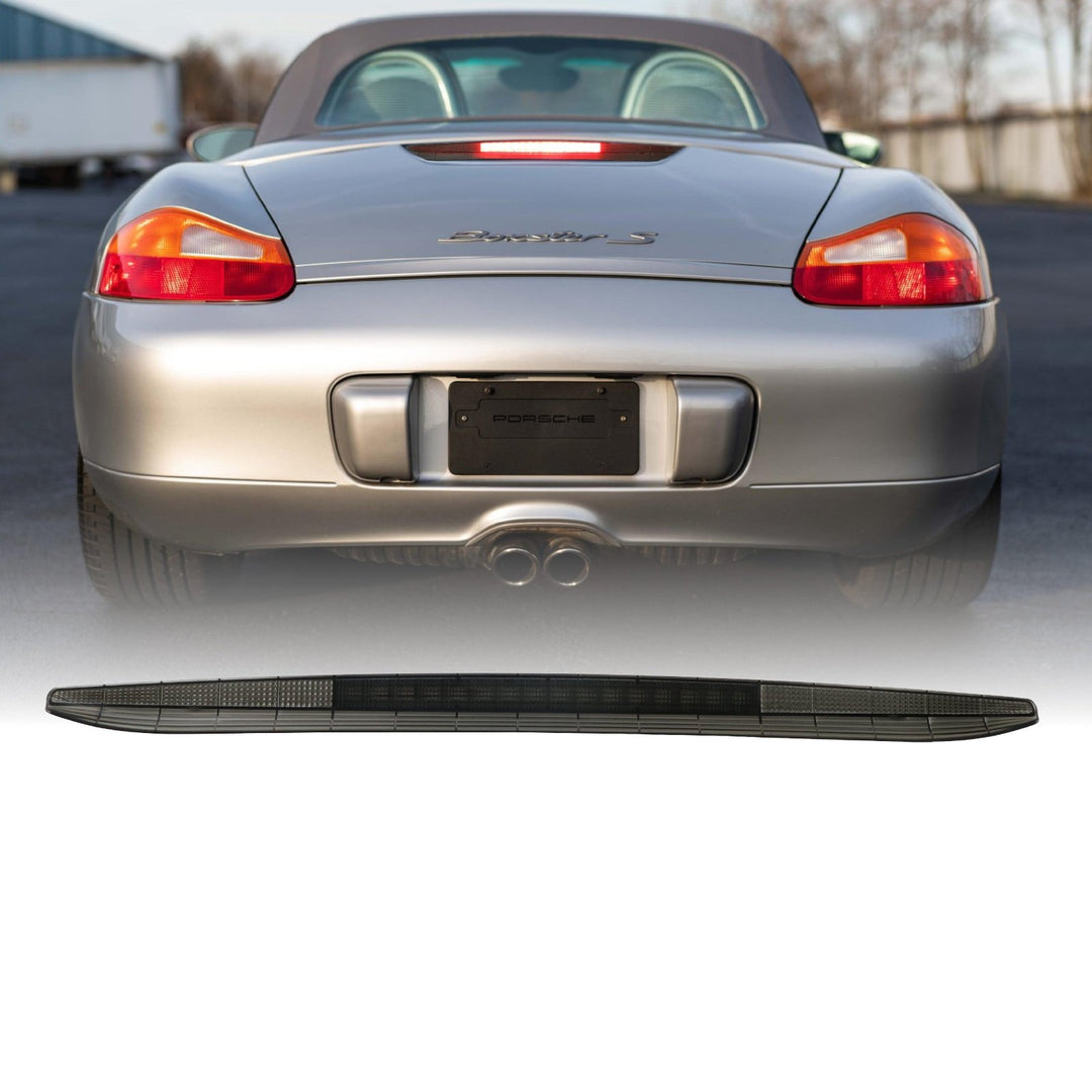 1997 - 2004 Porsche Boxster Roadster 986 Chassis OEM Red or Clear or Smoke Lens LED 3rd Brake Light