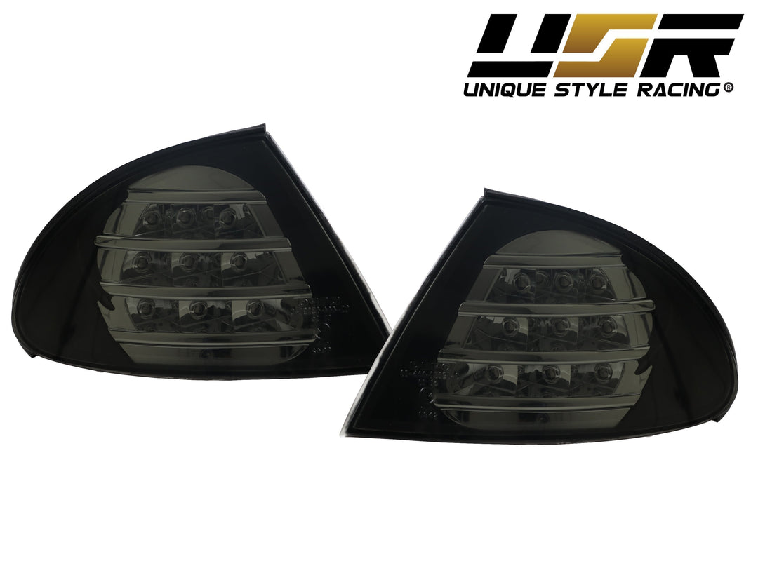 1999-2001 BMW 3 Series E46 4D / 5D Crystal Clear or Crystal Smoke Lens Amber LED Corner Signal Light - Made by DEPO