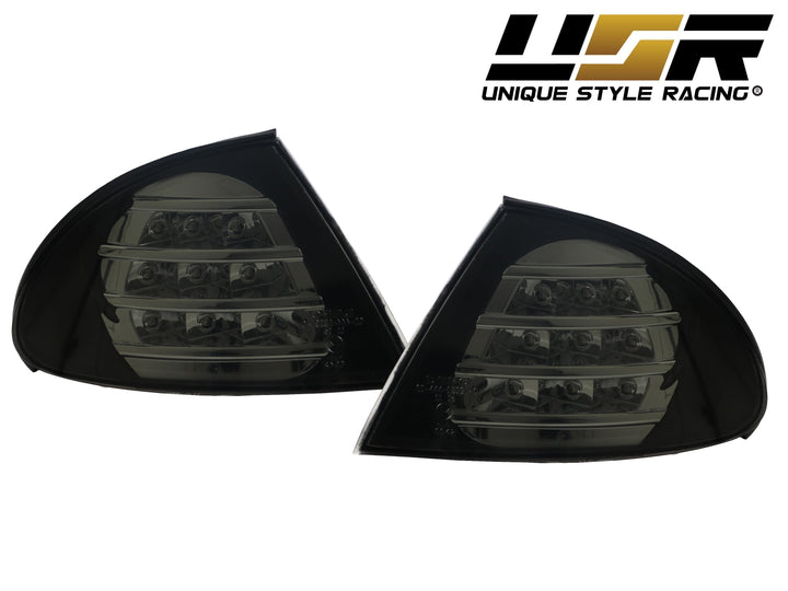 1999-2001 BMW 3 Series E46 4D / 5D Crystal Clear or Crystal Smoke Lens Amber LED Corner Signal Light - Made by DEPO