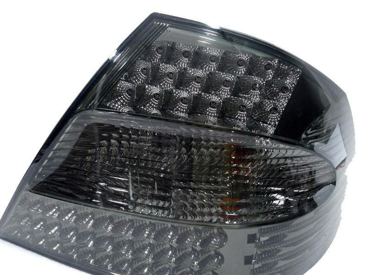 2003-2009 Mercedes CLK Class W209 OEM Facelift Style Red/Clear or Red/Smoke or All Smoked LED Rear Tail Light - Made by DEPO