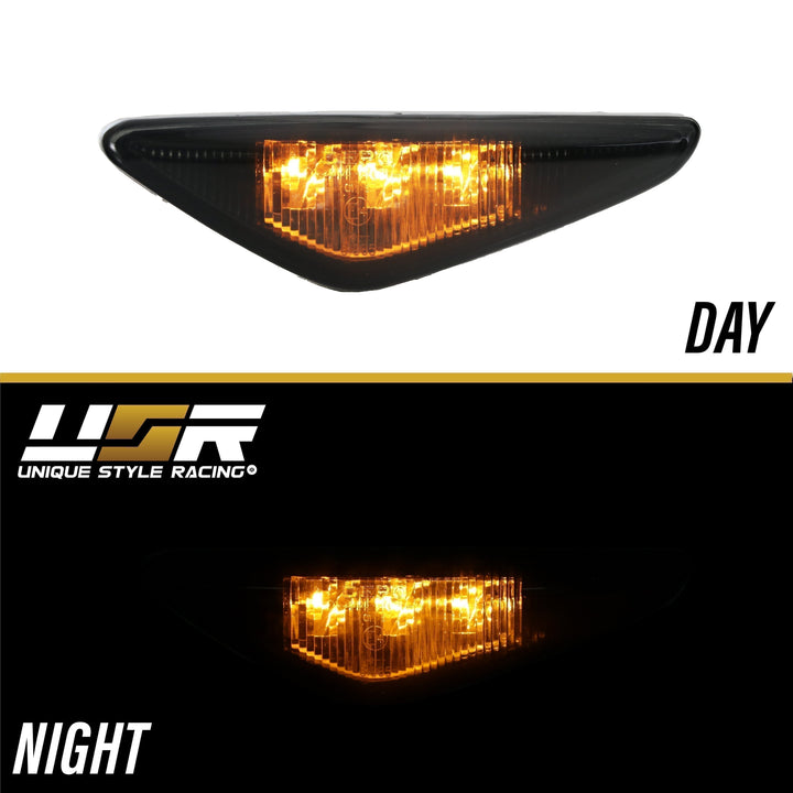 2004-2006 BMW 3 Series E46 2D/Convertible Smoke or Clear LED Fender Side Marker Light - Made by DEPO