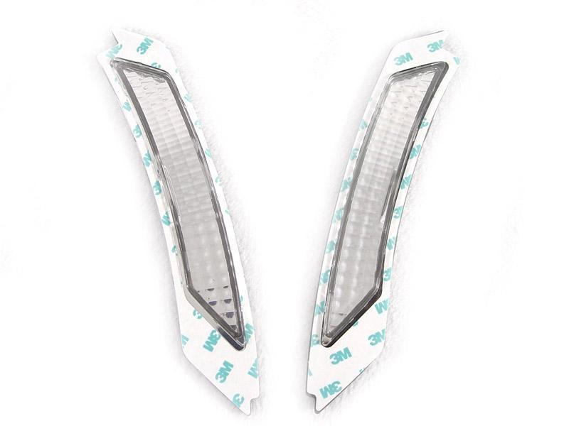 2009-2011 BMW 3 Series E90 / E91 LCI 4D / 5D Clear or Smoke Front Bumper Reflector Light - Made by DEPO