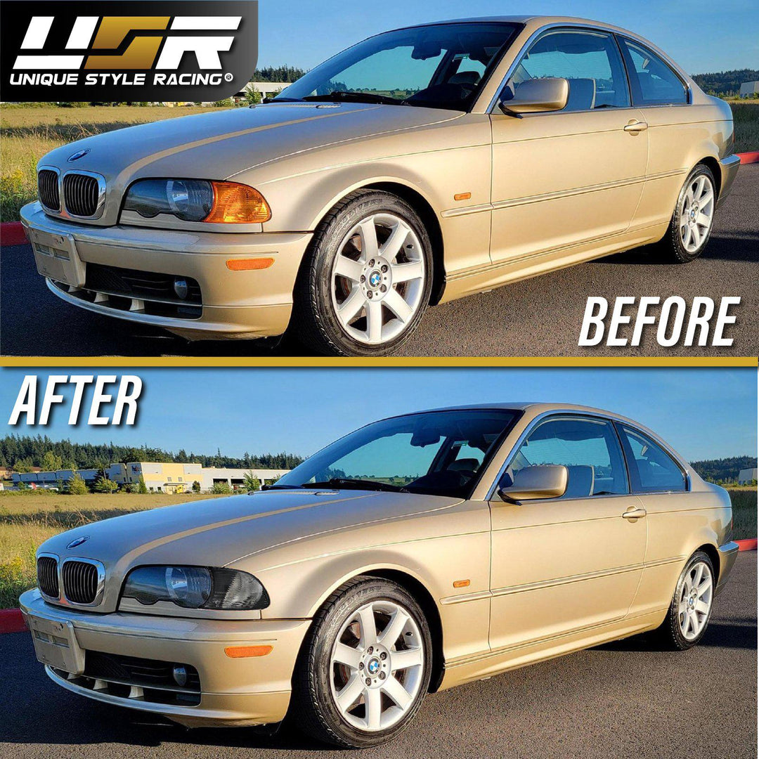 2000-2001 BMW 3 Series E46 2D / Cabrio DEPO Clip-On Clear or Smoke Corner Signal Light
