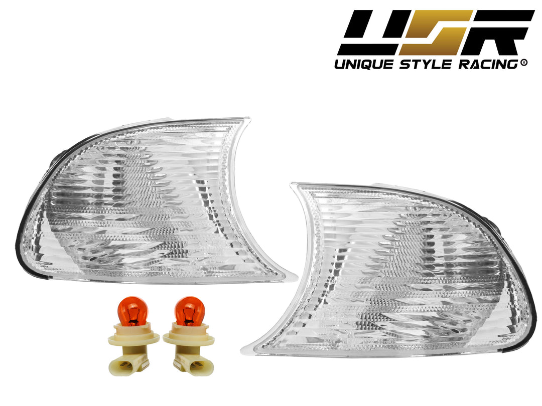 2002-2003 BMW 3 Series E46 2D / Cabrio & 2002-2006 E46 M3 DEPO Screw-On Clear or Smoke Corner Signal Light