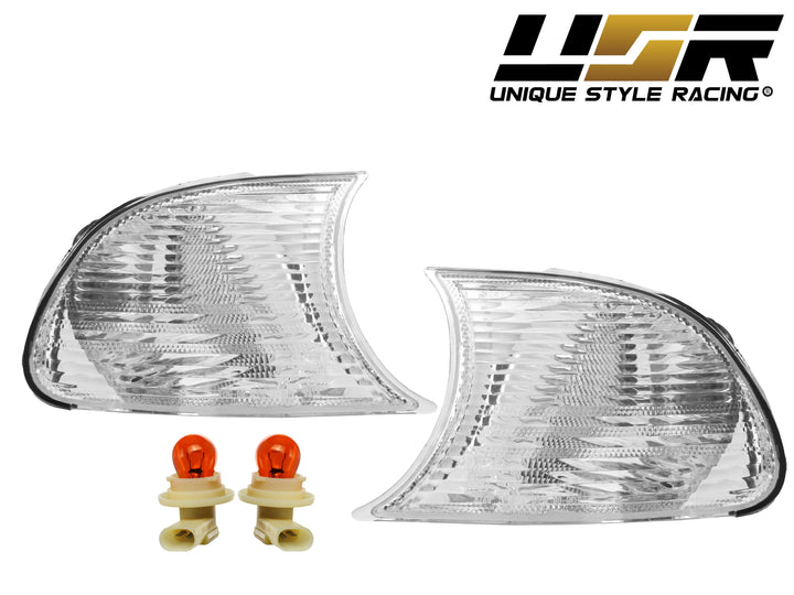 2002-2003 BMW 3 Series E46 2D / Cabrio & 2002-2006 E46 M3 DEPO Screw-On Clear or Smoke Corner Signal Light