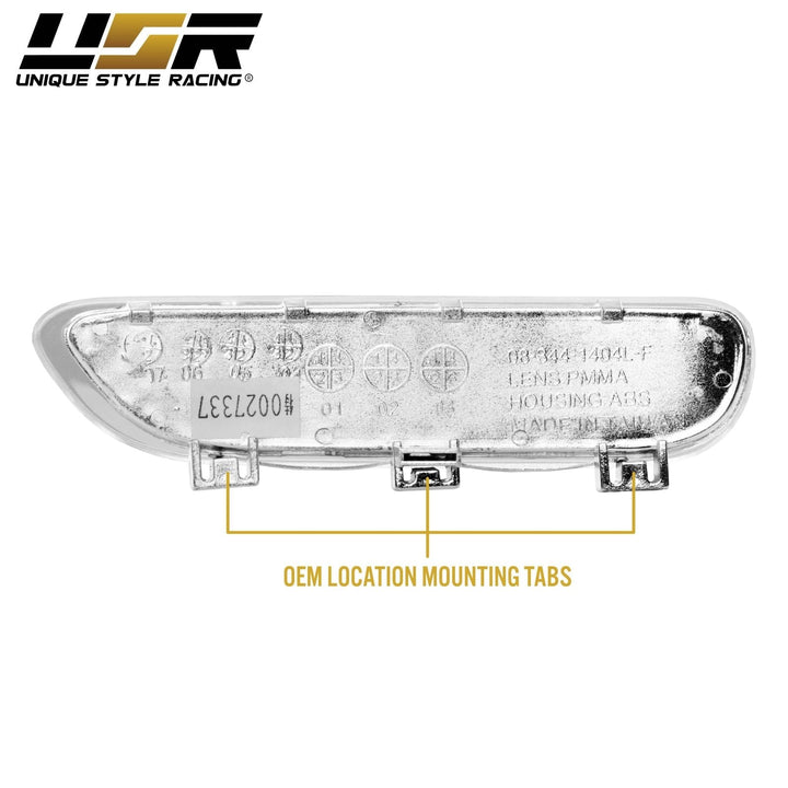 2000 - 2003 BMW E46 3 Series 2 Door Coupe/Cabrio & 2001 - 2006 M3 Clear or Smoke Front and/or Rear Bumper Reflector Side Marker Light