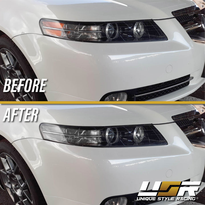 2006-2008 Acura TL Clear Corner DIFFUSER Bi-Xenon D2S Projector Headlight