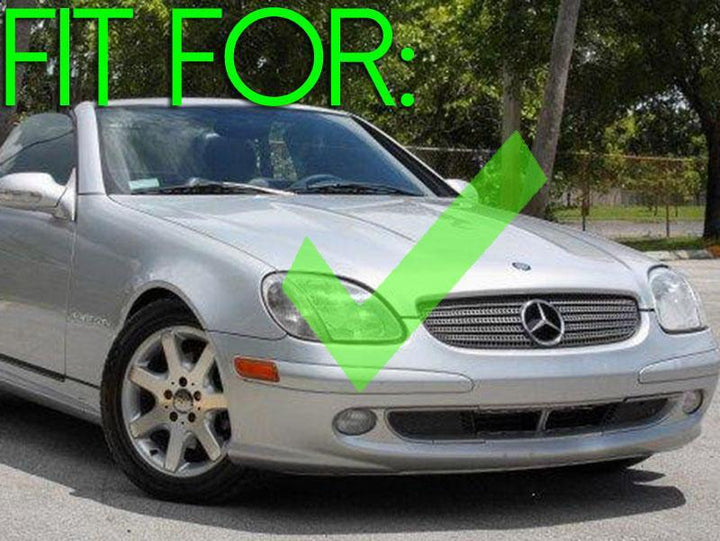 2001-2004 Mercedes SLK Class R170 Crystal OEM Replacement Fog Light - Made by DEPO