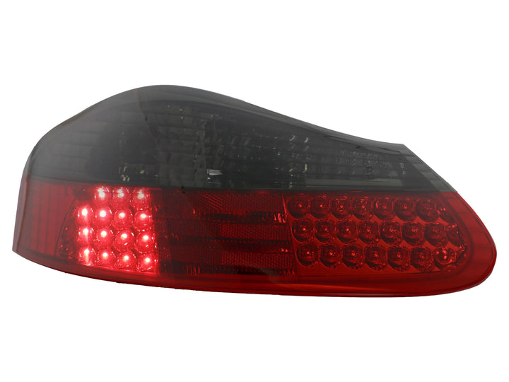 1997-2004 Porsche Boxster 986 Chassis Roadster Red/ Clear or Red/Smoke LED Rear Tail Light Made by DEPO