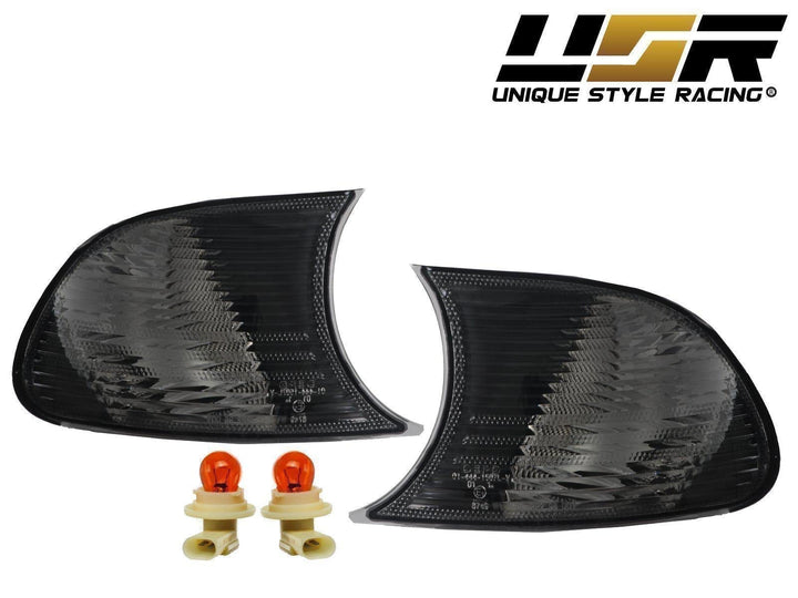 2000-2001 BMW 3 Series E46 2D / Cabrio DEPO Clip-On Clear or Smoke Corner Signal Light