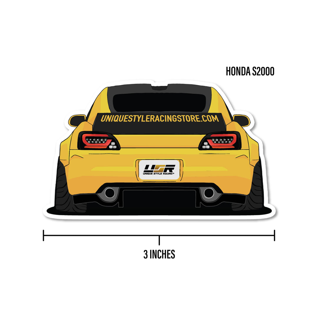 Unique Style Racing 6 Piece Sticker Pack - Unique Style Racing