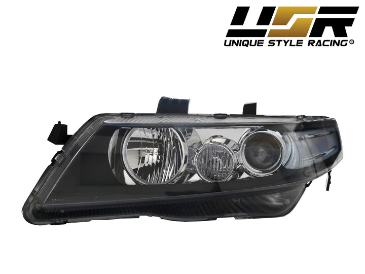2004-2005 Acura TSX JDM CL7 Blue Corner D2S Projector Headlights - Made by DEPO