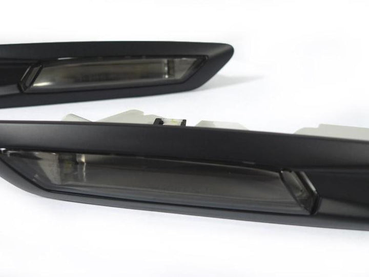 2010-2014 BMW 5 Series GT F07 DEPO Matte Black Smoke LED Fender Side Marker Light