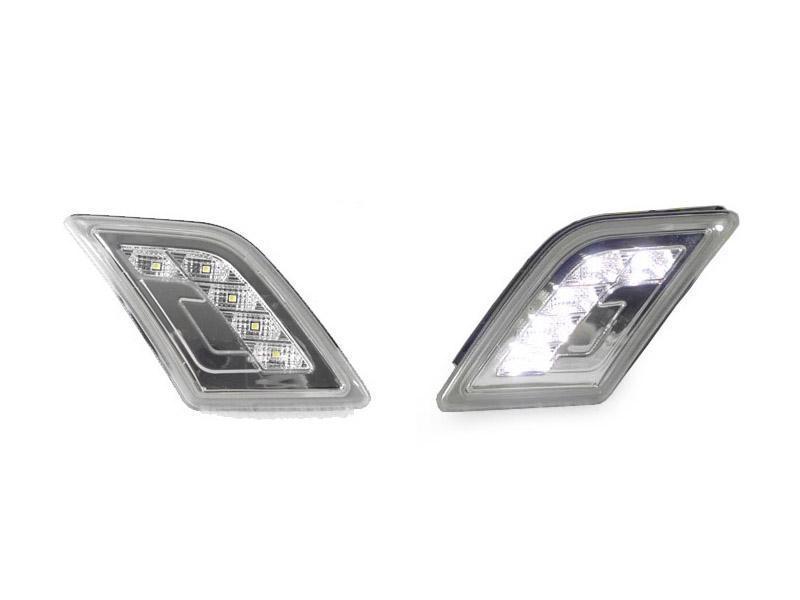 2009-2012 Mercedes R230 AMG SL63 & SL65 LED Clear or Smoke Front Bumper Side Marker Light